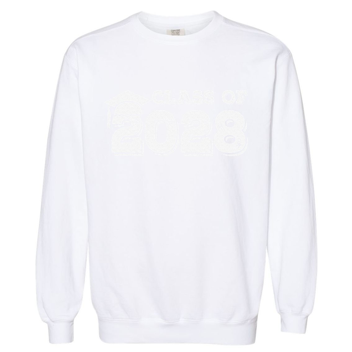 Class Of 2028 Senior Graduation 2028 Garment-Dyed Sweatshirt