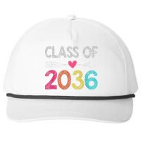 Class Of 2036 Grow With Me First Day Of Kindergarten Snapback Five-Panel Rope Hat