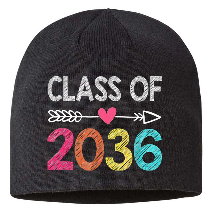 Class Of 2036 Grow With Me First Day Of Kindergarten Sustainable Beanie