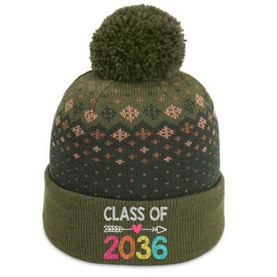 Class Of 2036 Grow With Me First Day Of Kindergarten The Baniff Cuffed Pom Beanie