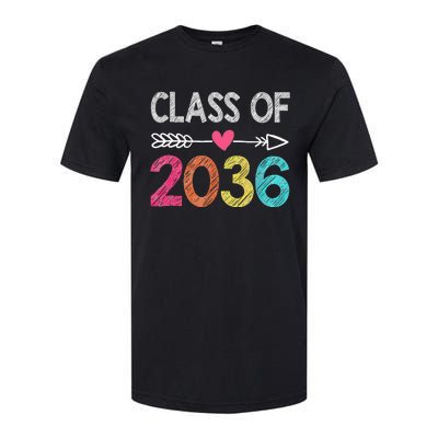 Class Of 2036 Grow With Me First Day Of Kindergarten Softstyle CVC T-Shirt