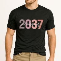 Class Of 2037 Grow With Me First Day Of School Graduation Performance Shirt