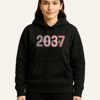 Class Of 2037 Grow With Me First Day Of School Graduation Hoodie