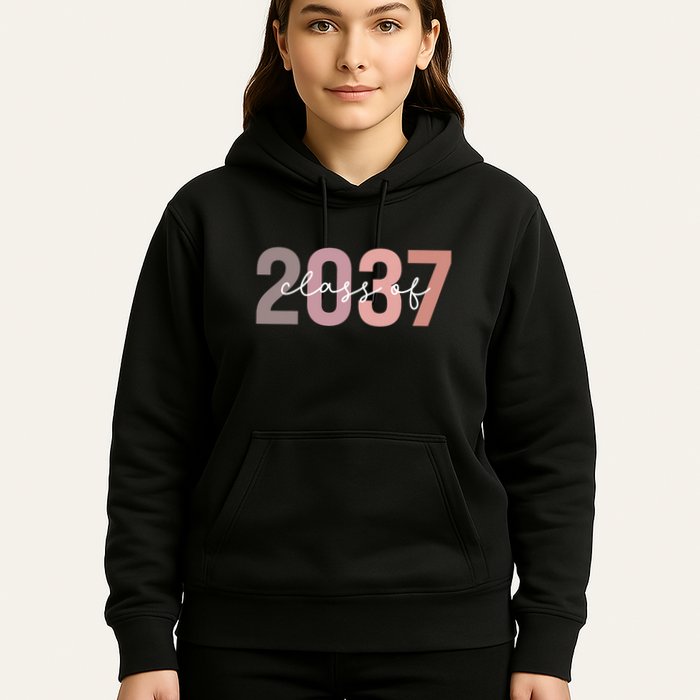 Class Of 2037 Grow With Me First Day Of School Graduation Hoodie