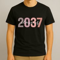 Class Of 2037 Grow With Me First Day Of School Graduation T-Shirt