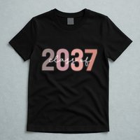 Class Of 2037 Grow With Me First Day Of School Graduation T-Shirt