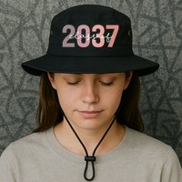 Class Of 2037 Grow With Me First Day Of School Graduation Bucket Hat