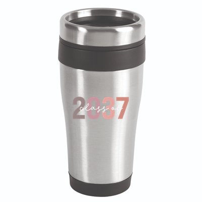 Class Of 2037 Grow With Me First Day Of School Graduation 16oz Travel Tumbler