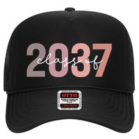 Class Of 2037 Grow With Me First Day Of School Graduation Hat