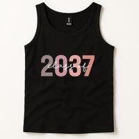 Class Of 2037 Grow With Me First Day Of School Graduation Tank Top