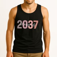 Class Of 2037 Grow With Me First Day Of School Graduation Tank Top