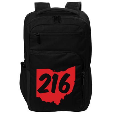 Cleveland Ohio 216 Area Code Impact Tech Backpack