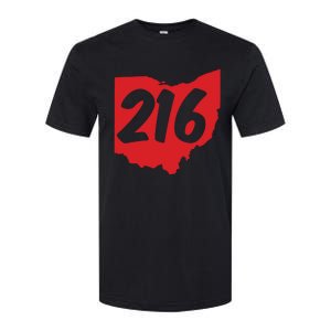 Cleveland Ohio 216 Area Code Softstyle CVC T-Shirt