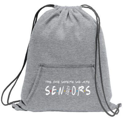 Class of 2024 Celebrating Our Senior Year Sweatshirt Cinch Pack Bag