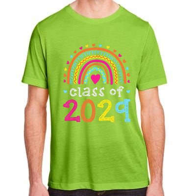 Class Of 2029 Grow With Me First Day Of School Graduation Adult ChromaSoft Performance T-Shirt