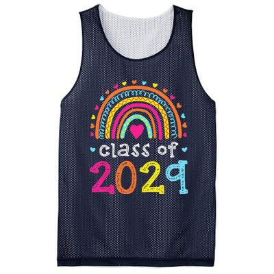 Class Of 2029 Grow With Me First Day Of School Graduation Mesh Reversible Basketball Jersey Tank