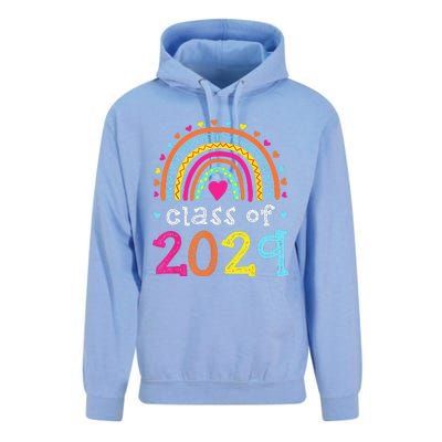 Class Of 2029 Grow With Me First Day Of School Graduation Unisex Surf Hoodie