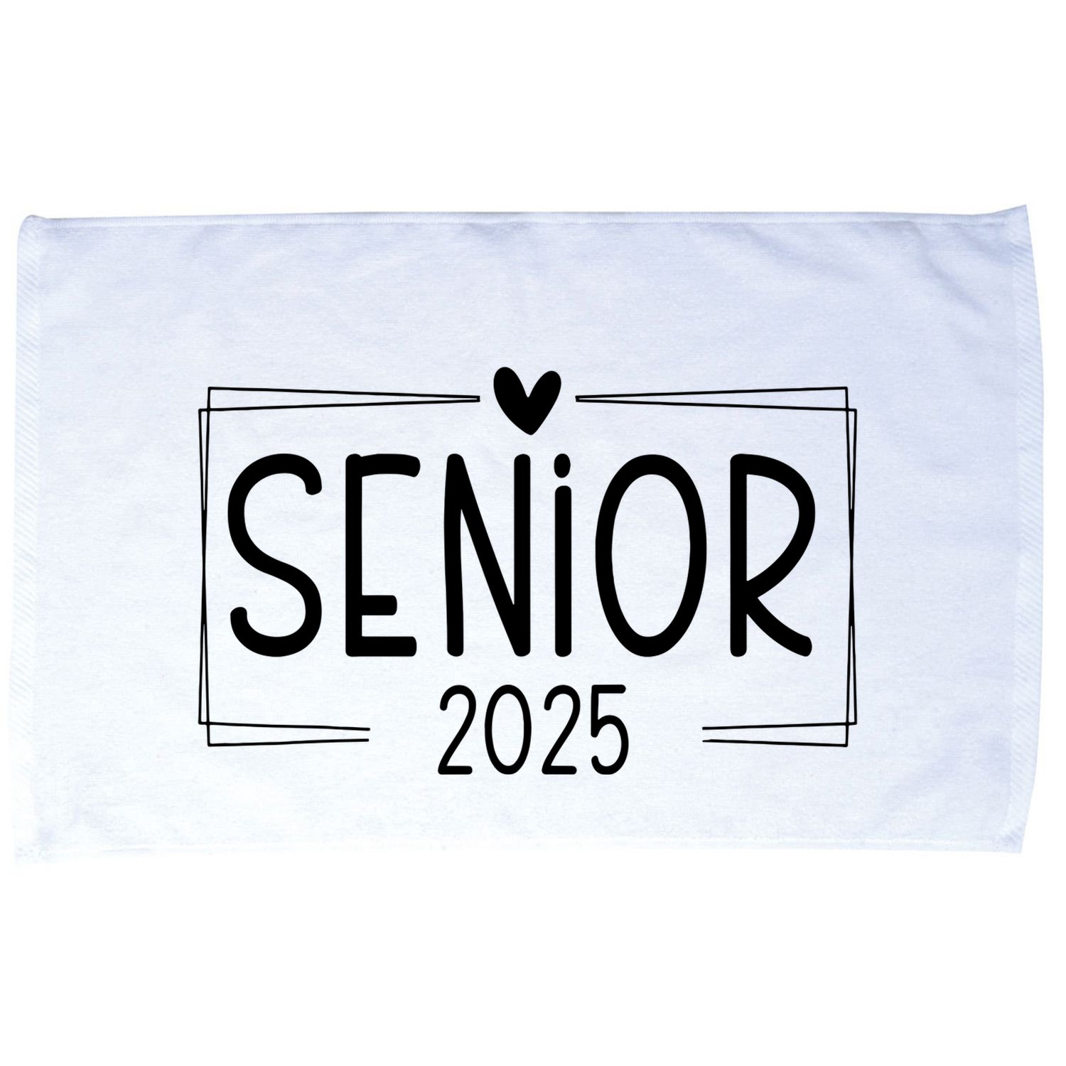 Class Of 2025 Senior 25 High School Graduation Microfiber Hand Towel