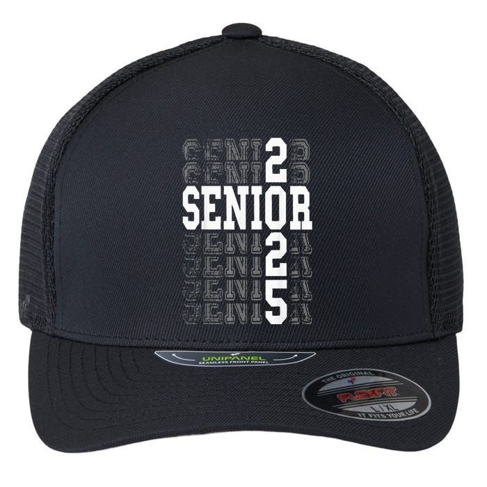 Class Of 2025 Senior 2025 Back To School 2025 Graduation 25 Flexfit Unipanel Trucker Cap