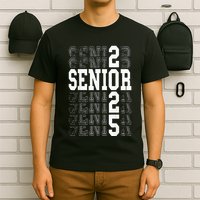 Class Of 2025 Senior 2025 Back To School 2025 Graduation 25 T-Shirt