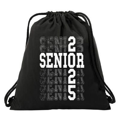 Class Of 2025 Senior 2025 Back To School 2025 Graduation 25 Drawstring Bag
