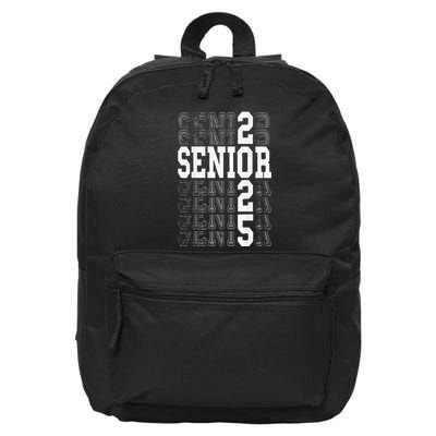 Class Of 2025 Senior 2025 Back To School 2025 Graduation 25 16 in Basic Backpack