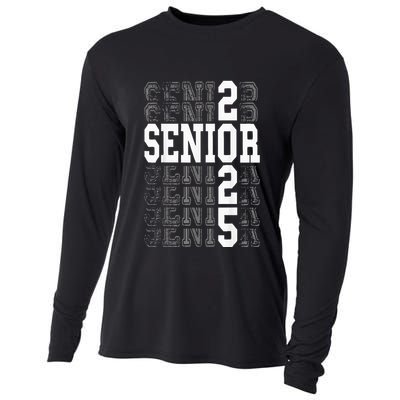 Class Of 2025 Senior 2025 Back To School 2025 Graduation 25 Cooling Performance Long Sleeve Crew