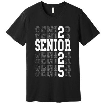 Class Of 2025 Senior 2025 Back To School 2025 Graduation 25 Premium T-Shirt