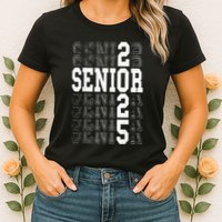 Class Of 2025 Senior 2025 Back To School 2025 Graduation 25 Womens T-Shirt