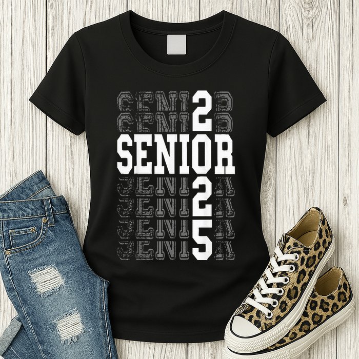 Class Of 2025 Senior 2025 Back To School 2025 Graduation 25 Womens T-Shirt