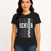 Class Of 2025 Senior 2025 Back To School 2025 Graduation 25 Womens T-Shirt