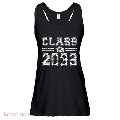 Class Of 2036 Grow With Me Graduation First Day Of School Love Ladies Essential Flowy Tank