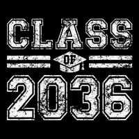 Class Of 2036 Grow With Me Graduation First Day Of School Love Zip Tote Bag