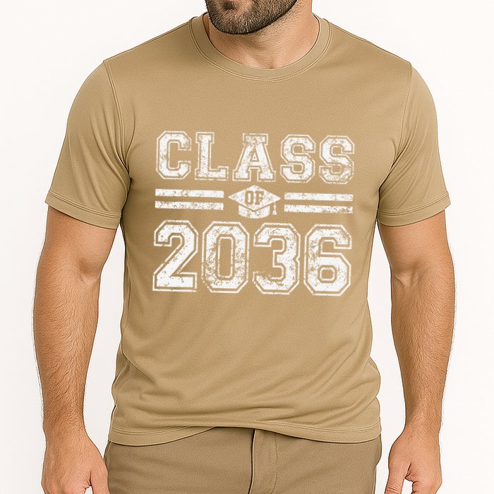 Class Of 2036 Grow With Me Graduation First Day Of School Love Cooling Performance Crew T-Shirt