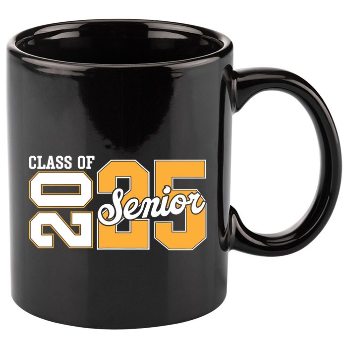 Class Of 2025 Senior 2025 Back To School 2025 Graduation 25 11oz C Handle Ceramic Mug