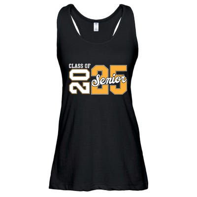 Class Of 2025 Senior 2025 Back To School 2025 Graduation 25 Ladies Essential Flowy Tank
