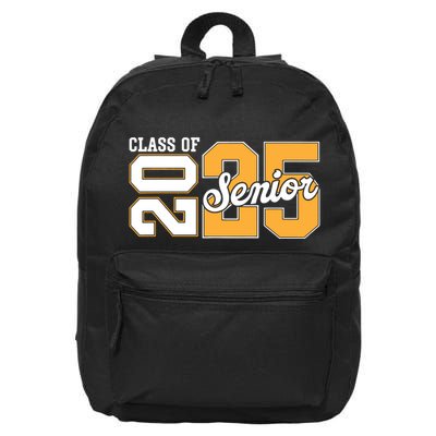 Class Of 2025 Senior 2025 Back To School 2025 Graduation 25 16 in Basic Backpack