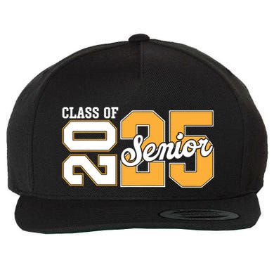 Class Of 2025 Senior 2025 Back To School 2025 Graduation 25 Wool Snapback Cap