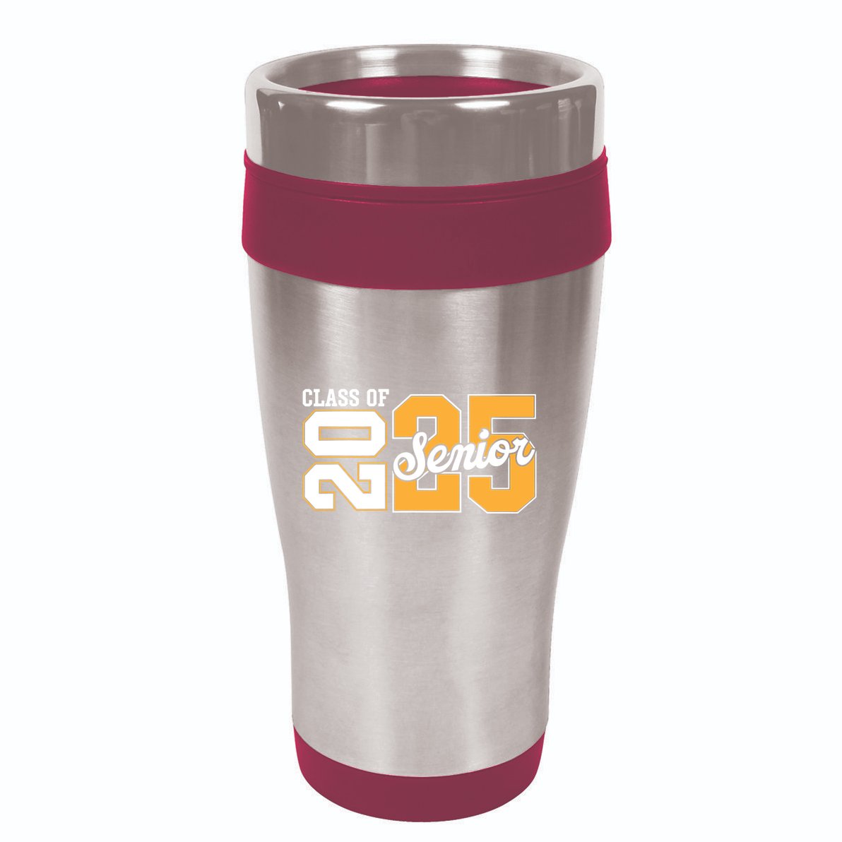 Class Of 2025 Senior 2025 Back To School 2025 Graduation 25 16oz Travel Tumbler