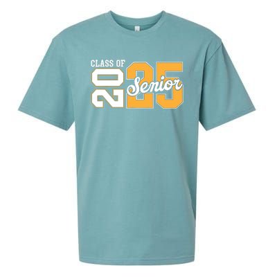 Class Of 2025 Senior 2025 Back To School 2025 Graduation 25 Sueded Cloud Jersey T-Shirt