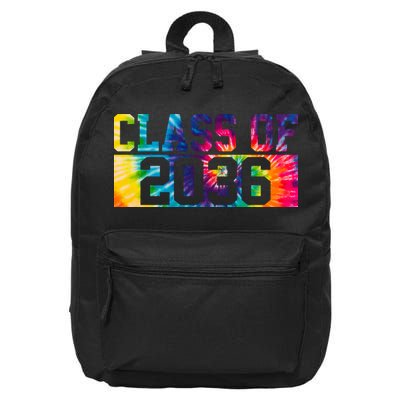 Class Of 2036 Graduation First Day Tie Dye 16 in Basic Backpack