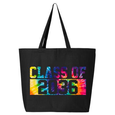 Class Of 2036 Graduation First Day Tie Dye 25L Jumbo Tote