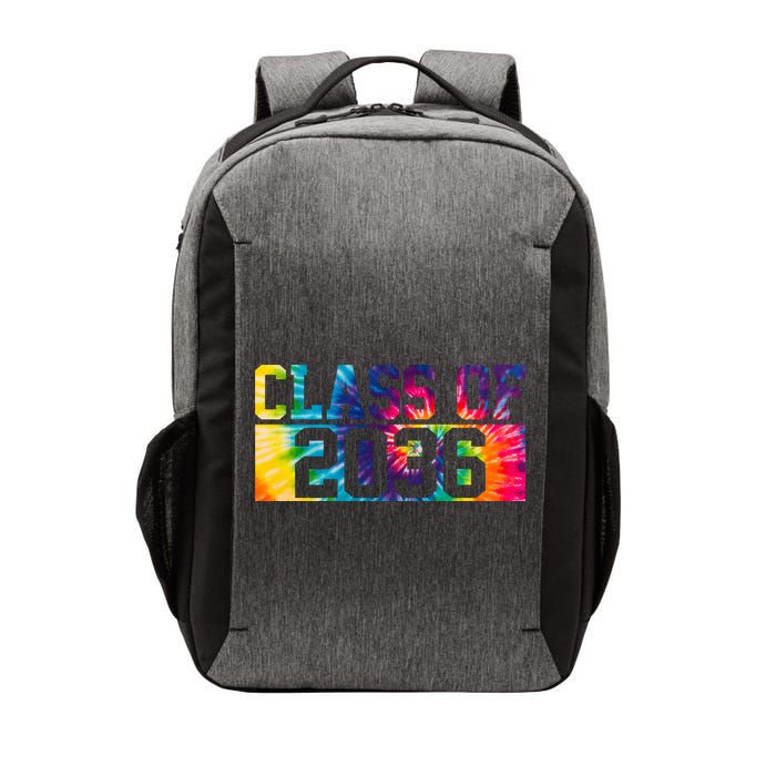 Class Of 2036 Graduation First Day Tie Dye Vector Backpack