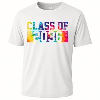 Class Of 2036 Graduation First Day Tie Dye Cooling Performance Crew T-Shirt