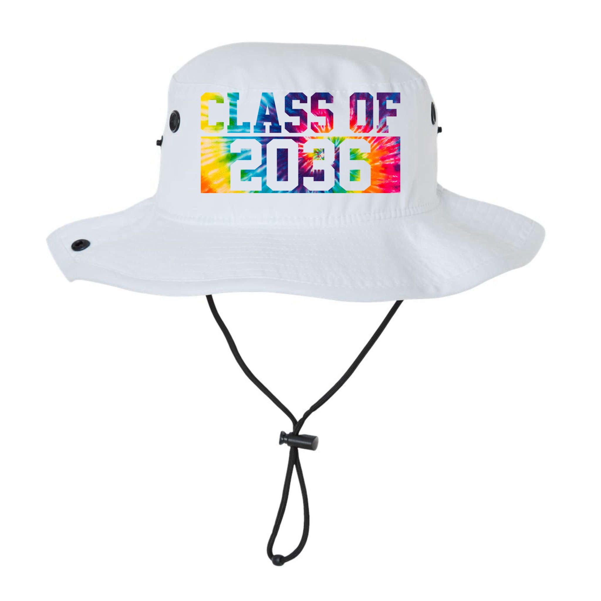 Class Of 2036 Graduation First Day Tie Dye Bucket Hat
