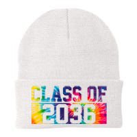 Class Of 2036 Graduation First Day Tie Dye Knit Cap Winter Beanie