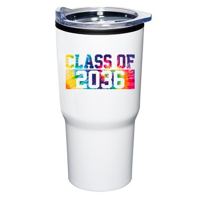 Class Of 2036 Graduation First Day Tie Dye Tumbler
