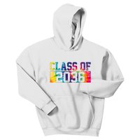 Class Of 2036 Graduation First Day Tie Dye Kids Hoodie