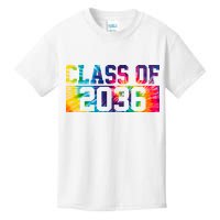 Class Of 2036 Graduation First Day Tie Dye Kids T-Shirt