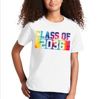 Class Of 2036 Graduation First Day Tie Dye Kids T-Shirt